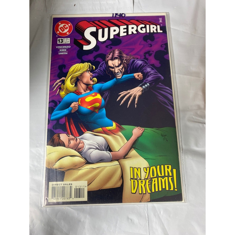 DC Comics Supergirl #13 Sep 1997 Gary Frank In Your Dreams Direct Sales Edition